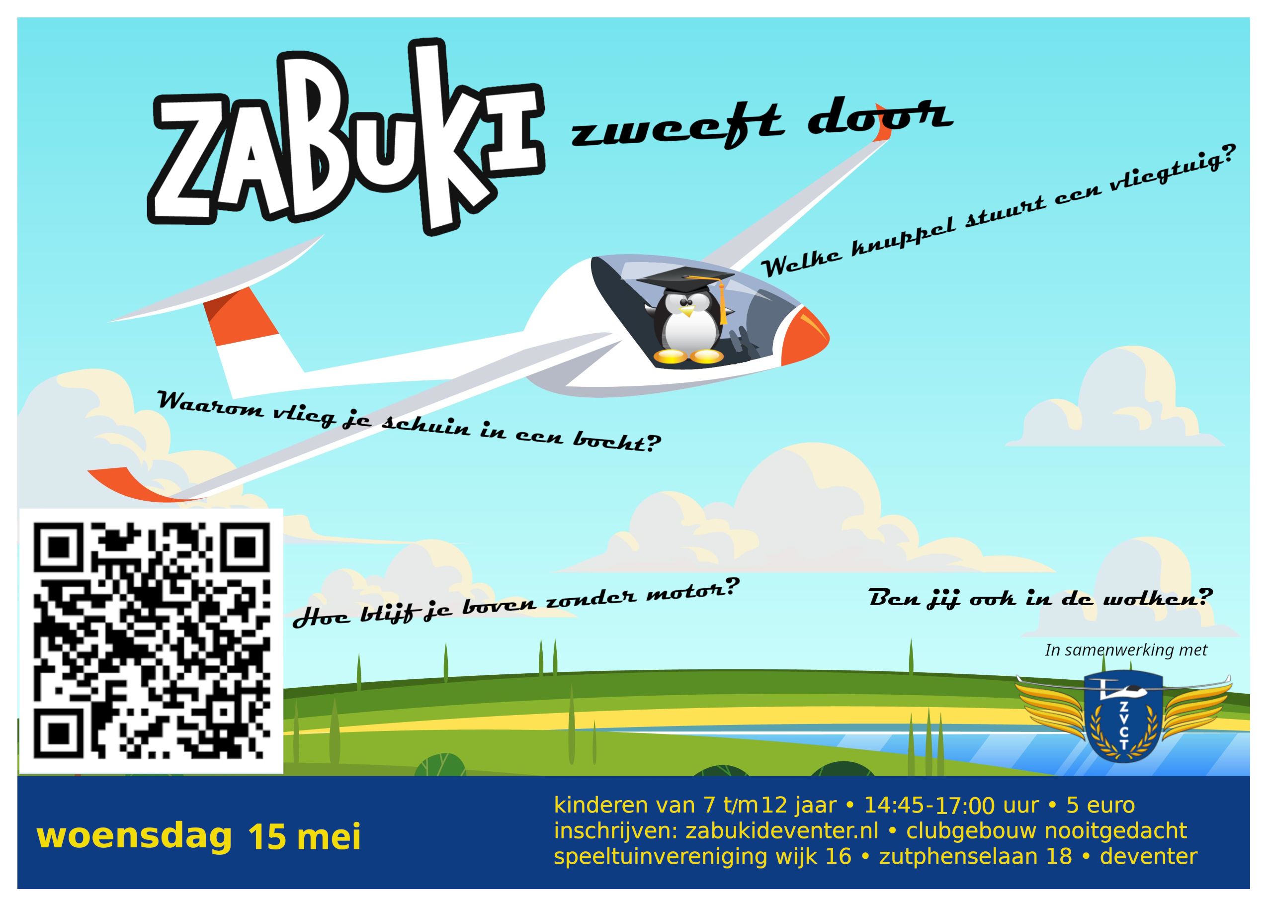 15 mei Zabuki zweeft door