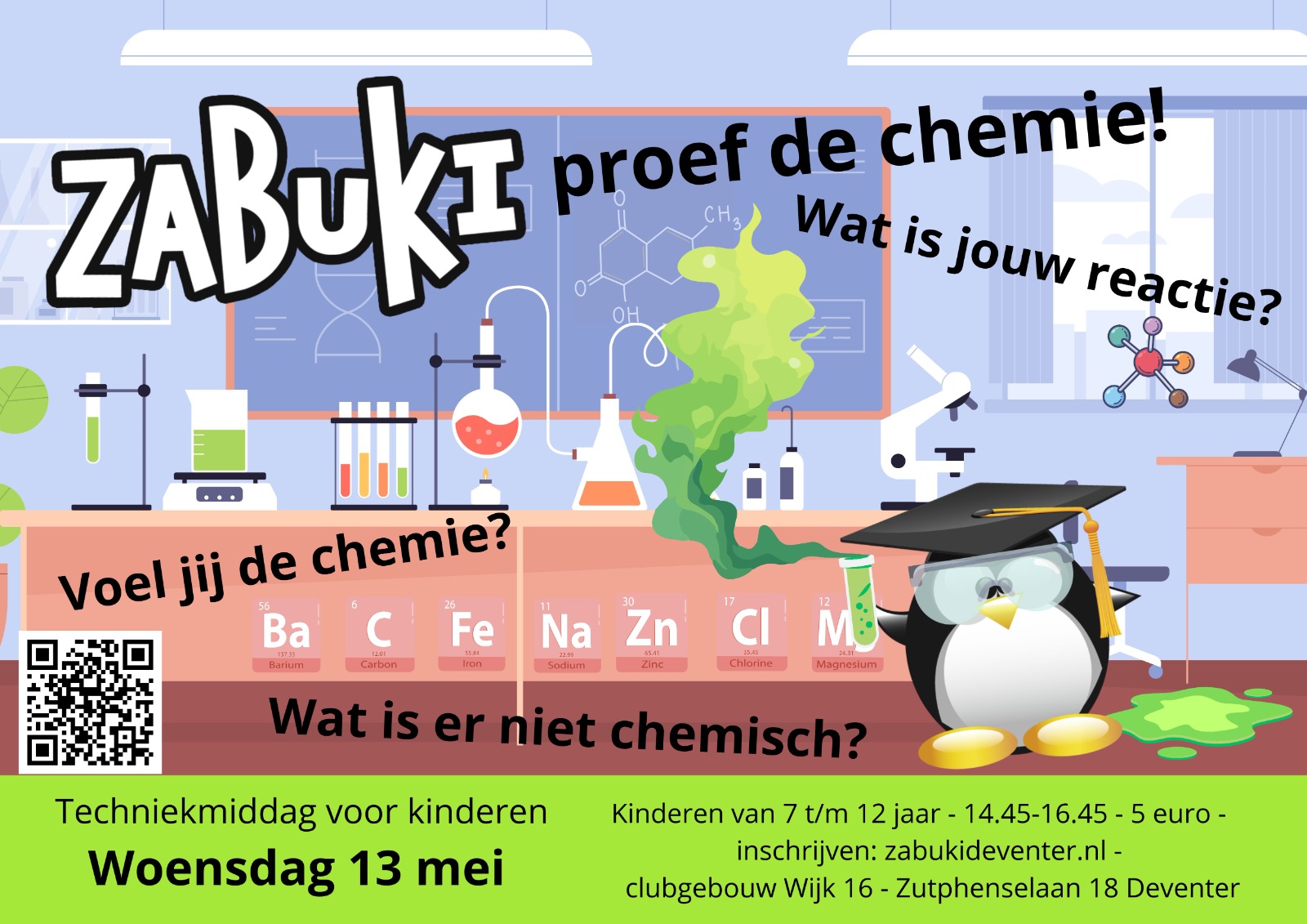 Zabuki proeft de chemie